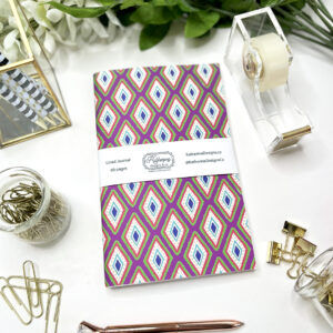 Purple Ikat Journal