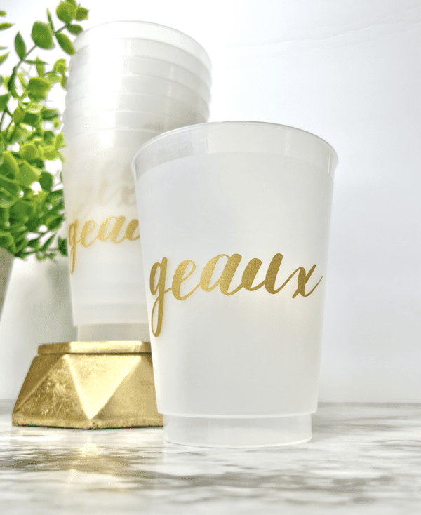 Geaux Frost Fex Cups