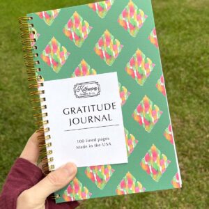 Green Watercolor Gratitude Journal