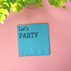 Let's Party Cocktail Napkins