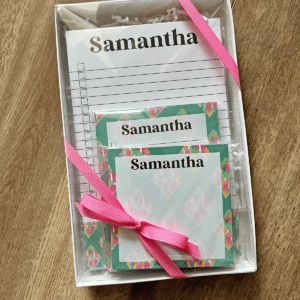 Personalized Stationery Gift Set